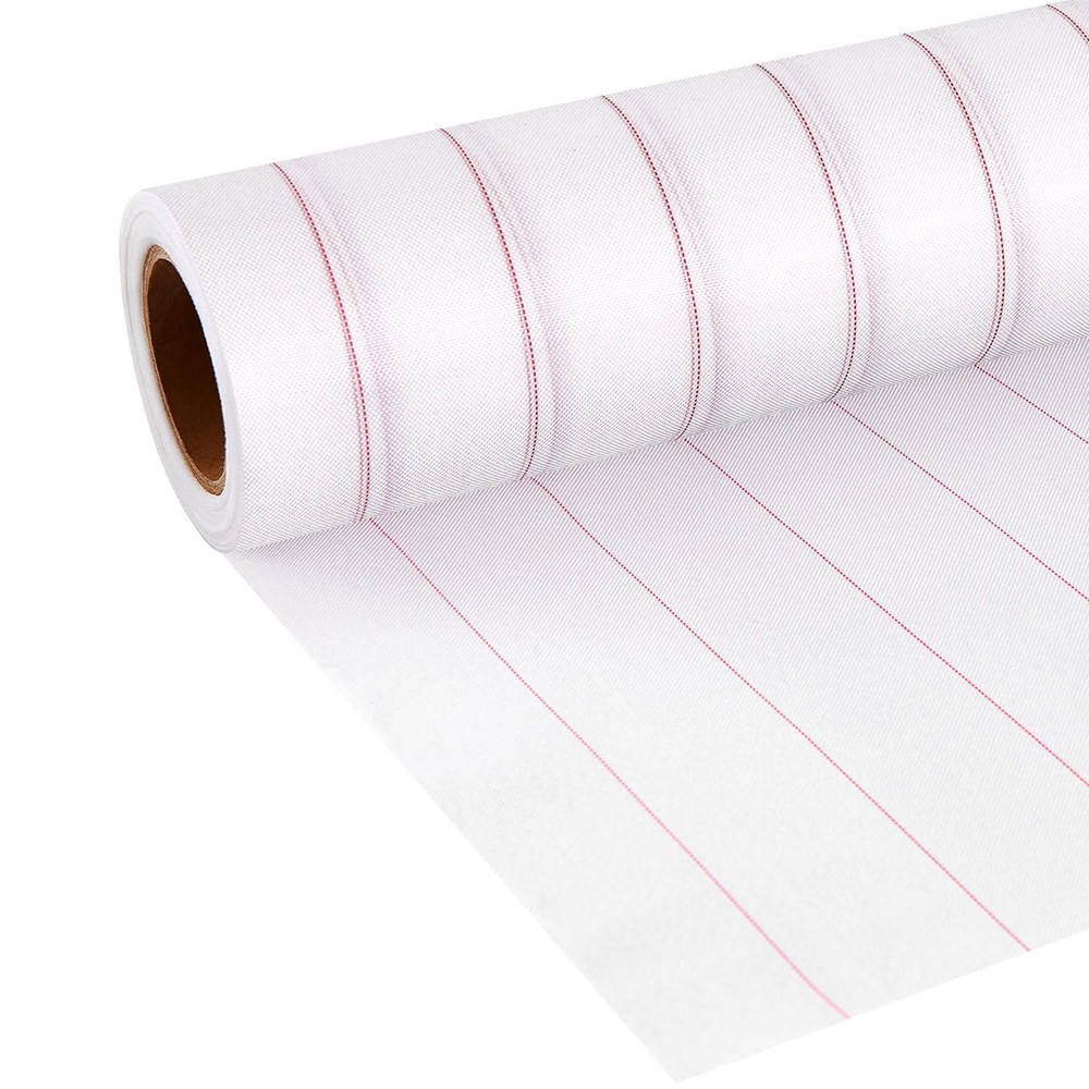 Boao 16 Inch Wide 21.9 Yard Peel Ply 16 X Yard, Mainly white, red