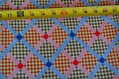 By 1/2 Yd, 43″ Wide, “Granny’s Feed Sack” Reproduction Quilt Cotton/Springs,M445