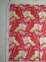 Heather Bailey Fabric True Kisses Smitten Rouge BTFQ 18 x 22 Figo Fabrics Cotton