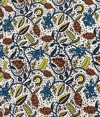 African Printed Cotton fabric 44″ width sold by the yard