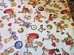 F7274, Michael Miller, Time to Play, fat quarter, extremely rare,
