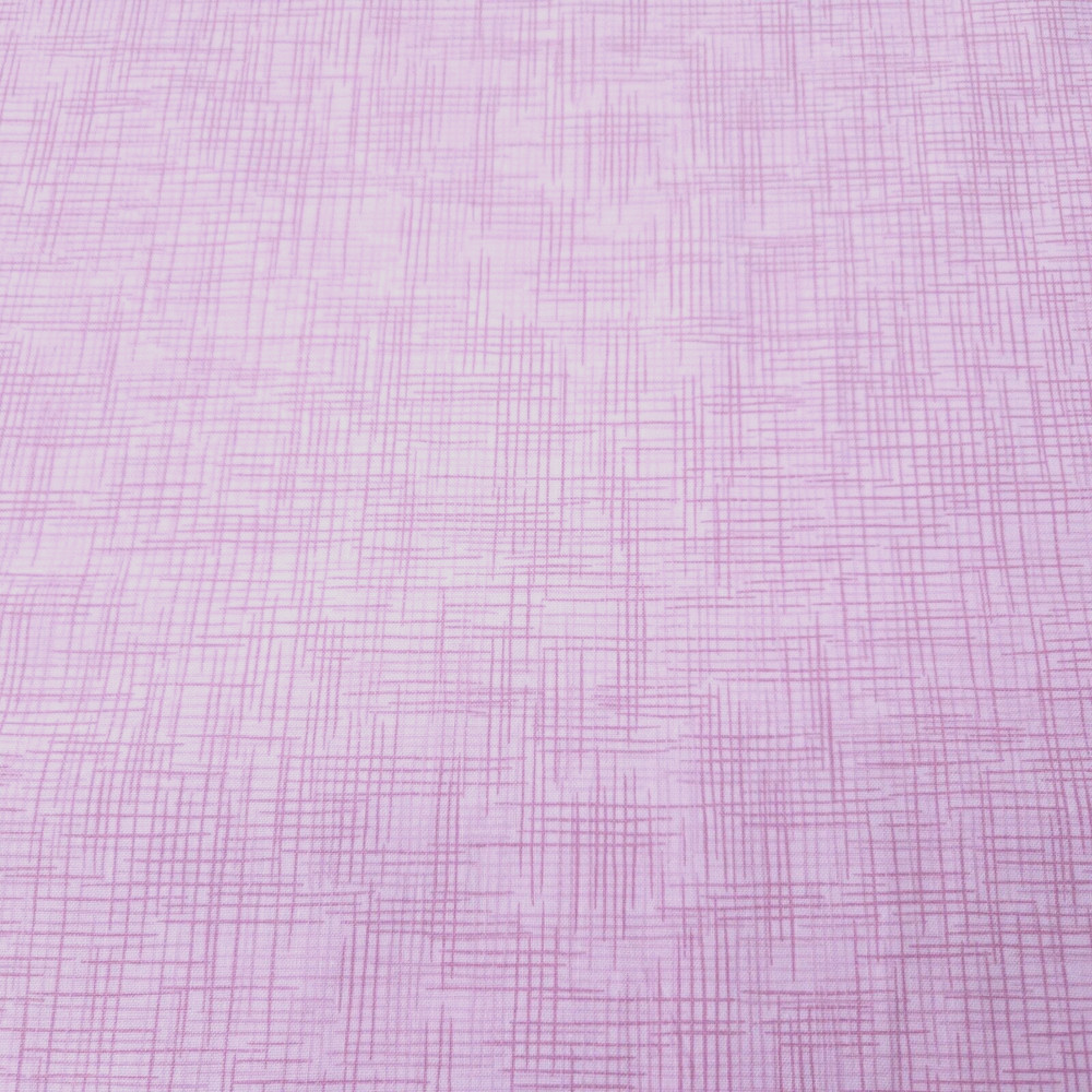 33″ Harmony Cotton Quilting Treasures Lavender Cross Hatch Plaid Blender