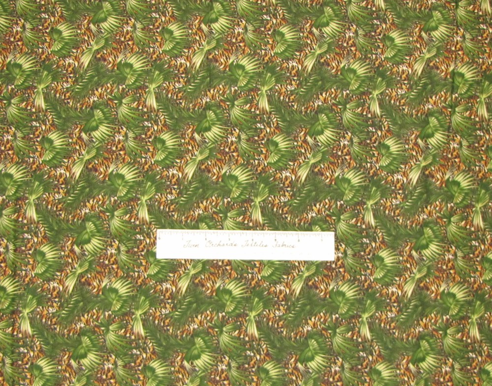 Christmas Fabric Pine Cone Evergreen Needle – Quilting Treasures QT Cotton YARDS
