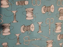 CUTTING MAT PINS SEWING ITEMS CRAFTS COTTON FABRIC FQ