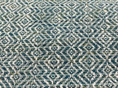 Thibaut Cadence Collection Upholstery Fabric- Kingsley / Teal 2 yds W74069