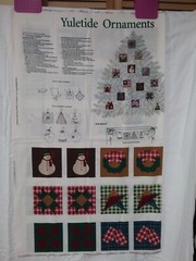 Cranston Dreamspinner Yuletide Ornament Fabric Panel – Quilt or Sew fun Project
