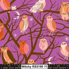 MODA Ruby Star Halloween Freaky Familiars100% cotton fabric by the yard RS519011