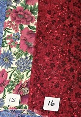YOUR CHOICE: SCRAPS, FQs 1/4 Yds paisley floral calico cotton quilting Fabric