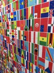 World Flags Spandex Fabric – International Flag Print 4-Way Swimwear Activewear