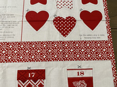 Merry Merry By Kate Spain For Moda OOP Advent Calendar Stocking Panel Christmas