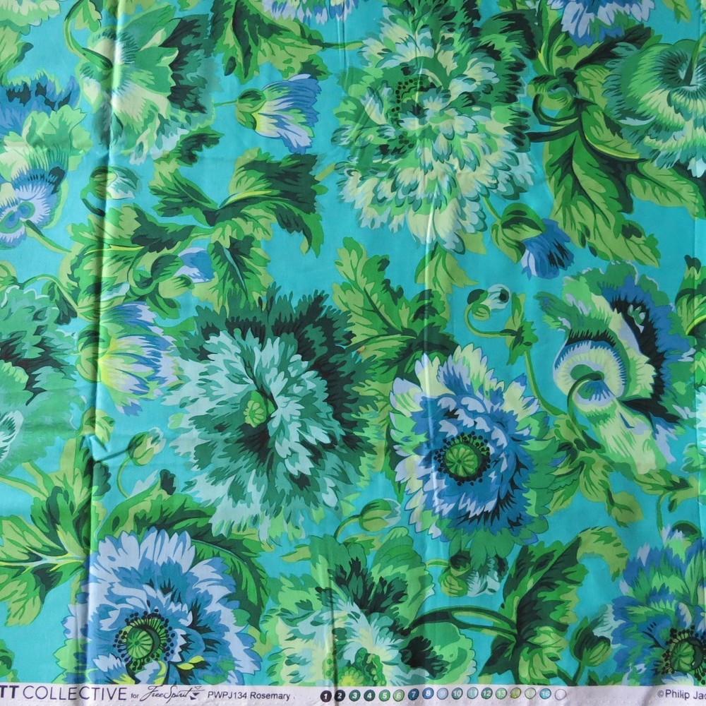 Philip Jacobs Kaffe Fassett Coll. ROSEMARY, PWPJ 134, One Yard, Free Spirit