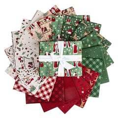 Christmas Time Fat Quarter Bundle by Riley Blake