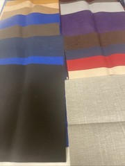 Fabric Samples Square Jab, Chivasso, Carlucci Lot of 90 PC Multi Color Design
