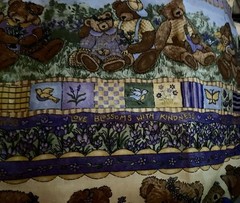 Lavender & Lace BEAR Family Stripe by Teresa Kogut for SSI BTHY