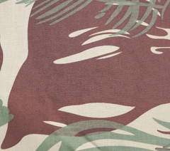 5ft Wide Rhodesia Brush Camouflage 500D Nylon Fabric Waterproof PU Coat