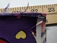 Vintage Betty Boop Hearts On Purple Fabric 3-1/2+ Yards King Features Fleischer