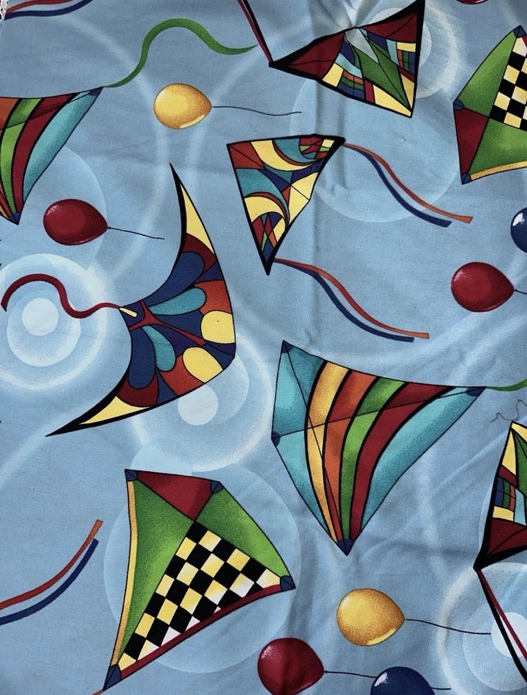 c Fabric with kites