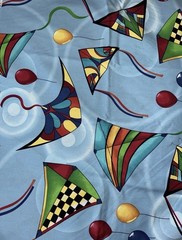 c Fabric with kites
