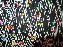 PINS NEEDLES SEWING SEW ITEMS PIN COLORS COTTON FABRIC FQ