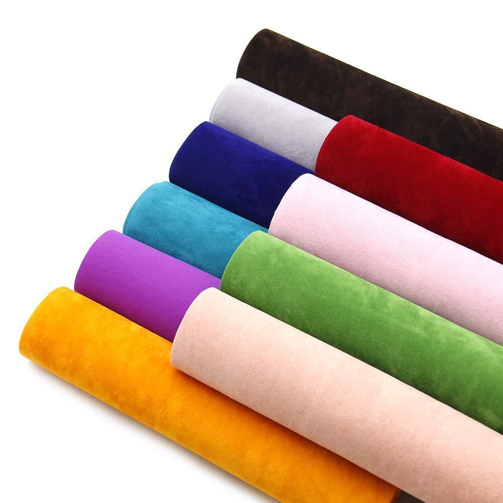 5x Self Adhesive Soft Velvet Drawer Liner for DIY Jewelry Box Drawer ﻿Liners