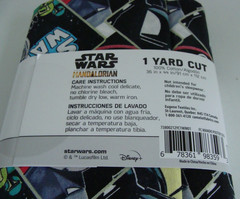 NIP Star Wars Mandalorian 1 Yd Cut 36 x 44in 100% Cotton Fabric Quilt Craft Sew