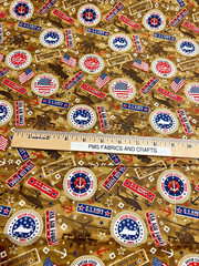United States Various Military Branches 100% med cotton fabric by the yard #04