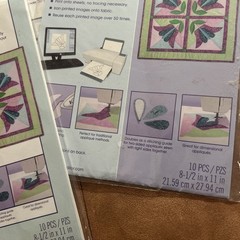 June Tailor Ink Jet Printable, Freezer Paper Quilt Label Fabric Sheets Iron On