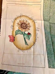 Dianna Marcum Ivy Garden Tote Bag Cut & Sew Panel Reusable Tote~ Earth Friendly