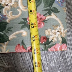 NEW Daisy Kingdom Grannies Roses Fabric 1997 Shabby Chic Floral 44×110 3 Yards