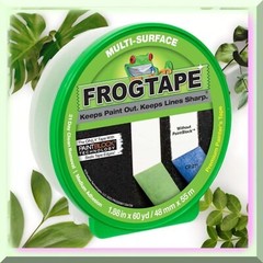 Multi-Surface Painter’s Tape for Sharp Edges