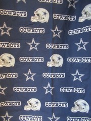 NFL DALLAS COWBOYS #6313 LICENCED VTG 2008 Fabric Cotton NTT 1Y15″X58″W