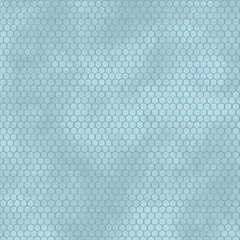 WILMINGTON – Sunkissed by Nancy Mink – Honeycomb – Light Blue 1/4yd