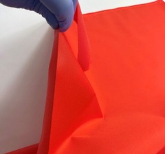 Orange 600 Denier Waterproof Fabric for Outdoor Projects and DIY 1 Yard