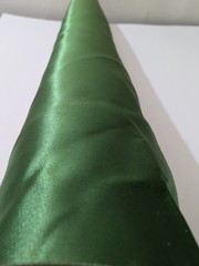6 Yards Roll Remnant Christmas Green Taffeta Fabric 20” Wide – One Piece