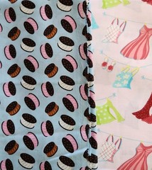 Novelty Prints Quilt Fabrics (4) 1/2 yd x 42/44″ WOF Lot 1254