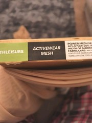 Athleisure Power Mesh Nude Fabric 80% Nylon 20% Spandex 59in Wide Approx 8 Yards