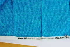 Joann Fabric 100% Cotton Print Blue KEEPSAKE CALICO 56″ x 44″ 1.5 yds