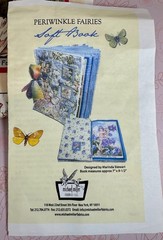 RARE Michael Miller Blossom Flower Fairies Soft Book Fabric Panel + FQ & Pattern