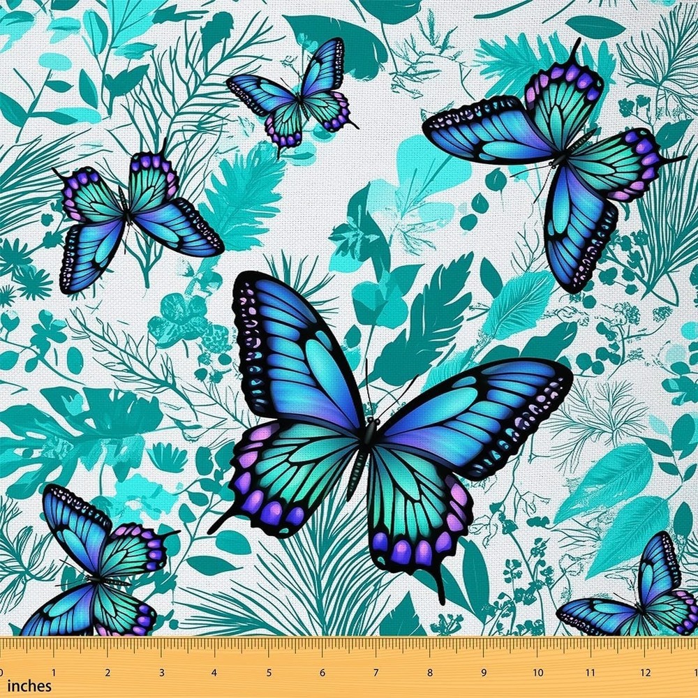 Dreamy Gradient Butterfly DIY Fabric (2 Yards)