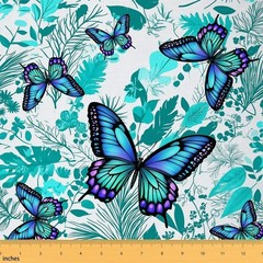 Dreamy Gradient Butterfly DIY Fabric (2 Yards)
