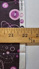 Jo-Ann Exclusive Purple Buttons & Hearts Cotton Fabric 2 Yds 34.5″ x 44″W