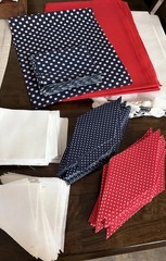Better Homes & Gardens BiCentennial Quilt Kit 80 X 94 Pillow Kit Red White Blue