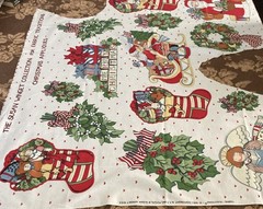 Vintage 1993 Susan Winget #2024 Fabric Traditions Christmas Appliques Panel