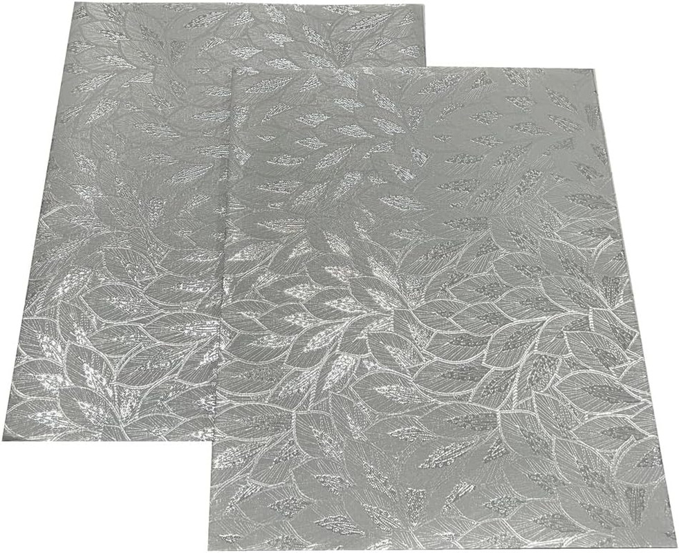 2-Pack 2.5Yards Shining African Head Wrap Sego Headtie Gele Fabric for Headscarf
