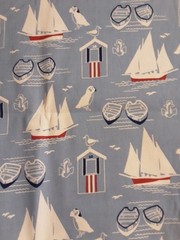 Hd At Sea Sail 66 L X 45 W Multicolor Dry Clean Only