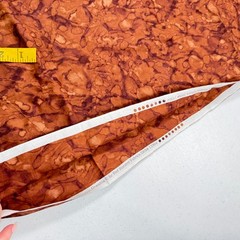 red rooster fabric brown abstract oceania 13304 cotton 44×78 2 yards