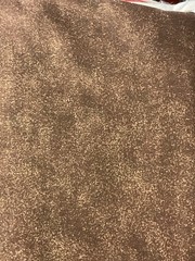 1 Yard Dark Brown , Textured Look 44” Wide 100% Cotton