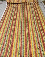 3 Yards – Jo-Ann Fabrics Exclusive Fabric, Cotton, Multicolor Stripe NEW