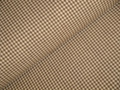 Faded Memories Brown Small Check Apparel Quilt Sewing Homespun Apparel Fabric