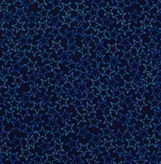 Tone on Tone Blue Stars Fabric by Brothers & Sisters, Remnant: 36″ by 36″